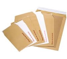 Board Back Envelopes (Manilla/Gold)