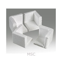 48 x Expanded Polystyrene Foam Edge Corners Protectors