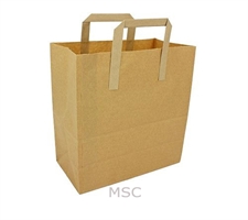 Kraft Paper SOS Takeaway Bags